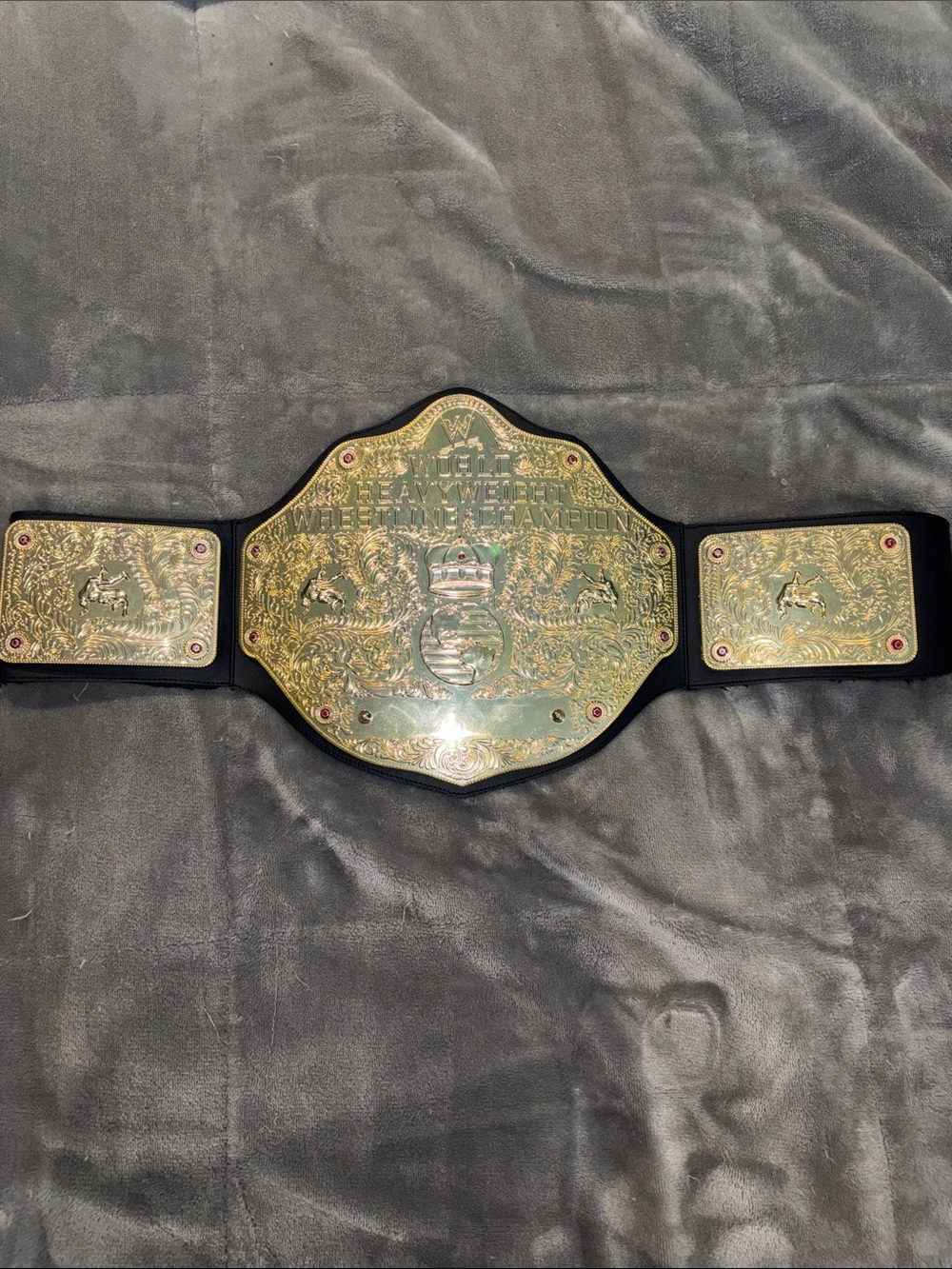 WWE Replica Championship Belt in Gold and Black